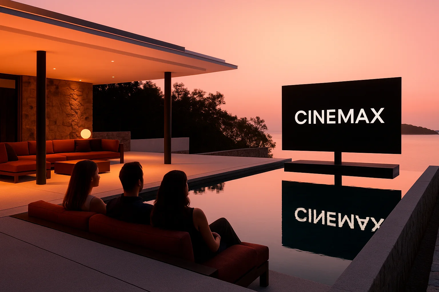 CINEMAX coucher de soleil